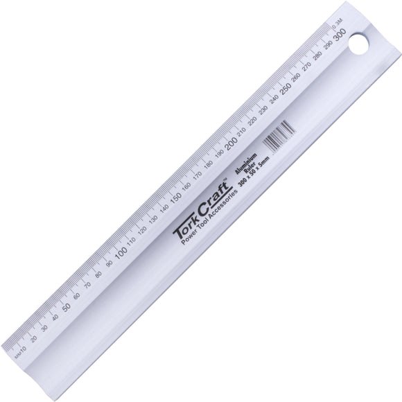 Image of a Tork Craft Aluminium Straight Edge Ruler Type B 300x50x5.0mm