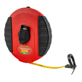 Image of a Tork Craft Measuring Tape Fiberglass 30m X 13mm Heavy Duty Abs Case