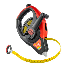 Image of a Tork Craft Measuring Tape Steel Blade 50m X 13mm Co-molded Rubber Casing