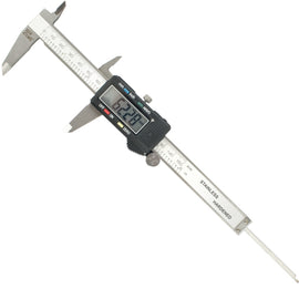 Image of a Tork Craft Vernier Digital 4 Key 150mm Stainless Steel 0.01mm Acc. Abs Func. Metric / In