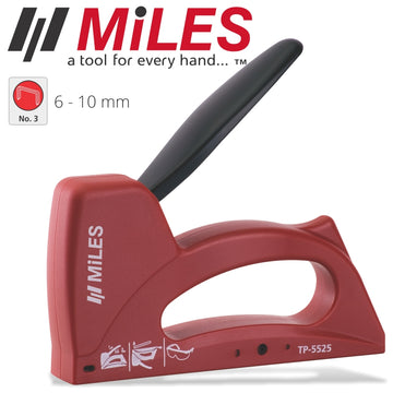 Image of a STAPLE GUN ABS BODY METAL HANDLE 22G 6-10MM JT21 STAP RELOAD IND