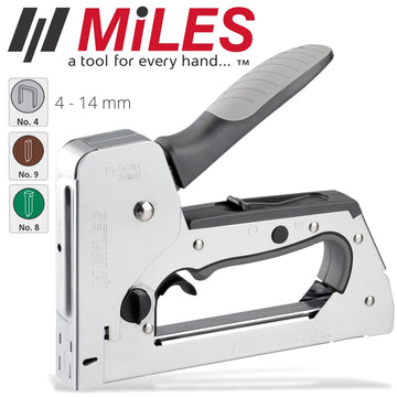 Image of a STAPLE GUN 18G TRIGGER SHOT 3 IN 1 BRAD12-14 HL PIN 14 STAP T50 6-14MM