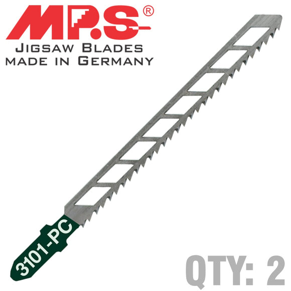 Image of a JIGSAW BLADE SKELETON WOOD & PLASTIC T-SHANK 10TPI SMOOTH CUT