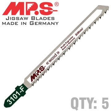 Image of a JIGSAW BLADE WOOD T-SHANK 10TPI T101BF