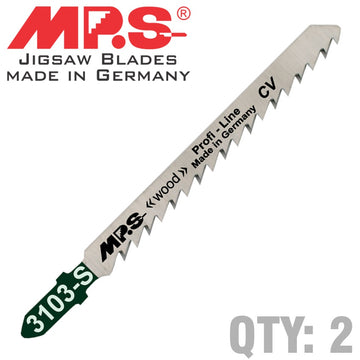 Image of a JIGSAW BLADE WOOD BSCH SH.4T 100MM LONG