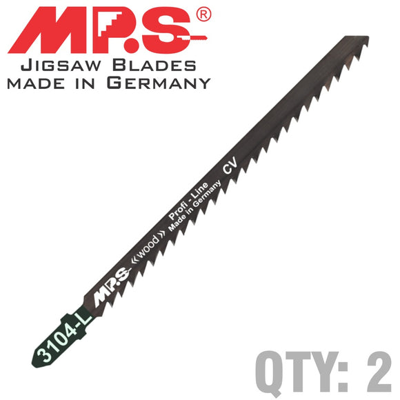 Image of a JIGSAW BLADE WOOD T SHANK 6TPI T344D