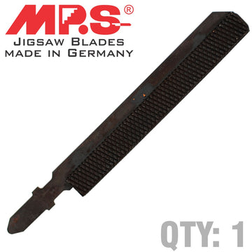 Image of a JIGSAW WOOD RASP SQUARE 8MM CLEAN T-SHANK 100X75MM 1PACK