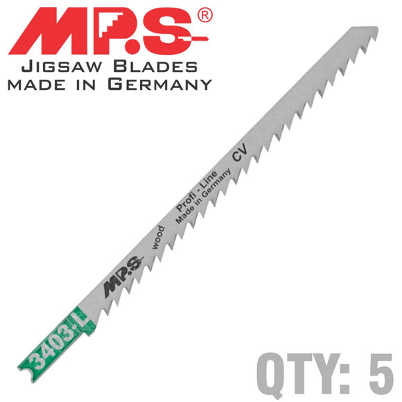 Image of a JIGSAW BLADE U-SH.WOOD 130MM 6TPI