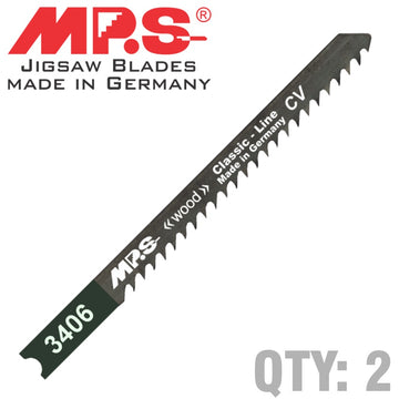 Image of a JIGSAW BLADE U-SHANK WOOD 8TPI 100MM