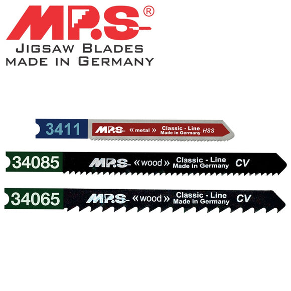 Image of a JIGSAW BLADE SET 3PIECE B&D SHANK