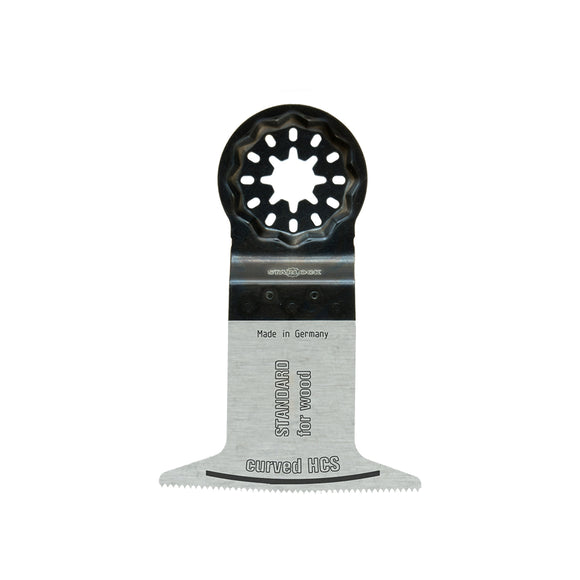 Image of a MPS OSCILLATING CV CURVED SAW BLADE WOOD 65MM HCS STARLOCK