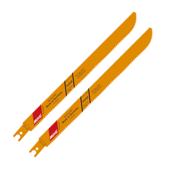 Image of a SABRE SAW METAL&WOOD 230MM MULTICUTTER U-SHANK 12TPI-10TPI 2/PK