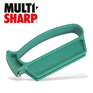 Image of a GARDEN TOOL SHARPENER 4 IN 1 HANDHELD