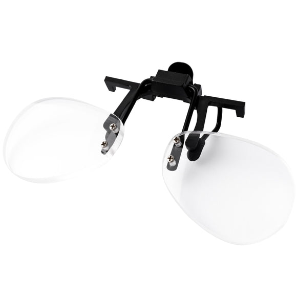 Image of a FLIP & FOCUS CLIP ON MAGNIFIER (2.5)  IN PLASTIC SLEEVE