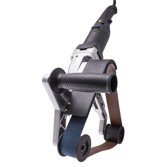 Image of a Tork Craft Stainless Pipe  Polisher 800w 220v Long Handle ( 40x760mm Belt)