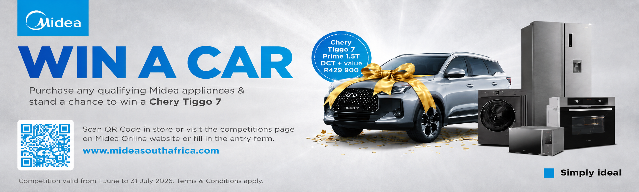 Midea win a car ahm online banner2