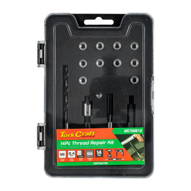 Image of a Tork Craft Thread Repair Kit 14pc M6 X 1.0 X 9.4mm Flange Insert