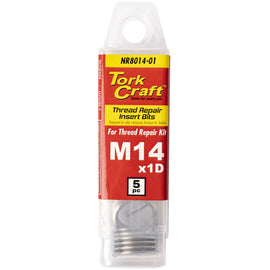 Image of a Tork Craft Thread Repair Kit M14 X 1d Replacement Inserts 5pce