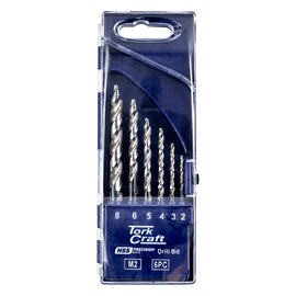 Image of a Tork Craft Drill Bit Precision-Max Step Point 6pce HSS Drill Set Industrial