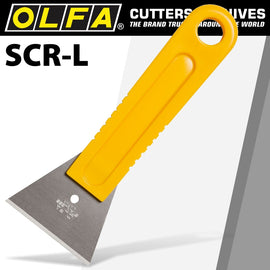 Image of a Olfa Scraper 60mm Sharp Edge Solid Blade