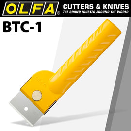 Image of a Olfa Scraper And Cutter 43mm Japanese Leather Knife Replacable Blade