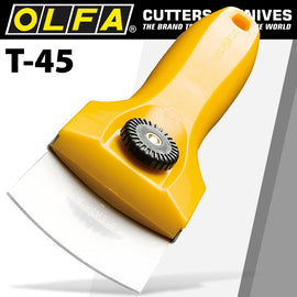 Image of a Olfa Scraper Arc Blade 45mm Multi Edge Replacable Blade