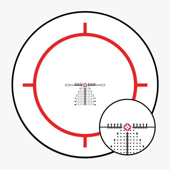 ORIGIN Rifle Scope 1-10x28 FFP MRAD