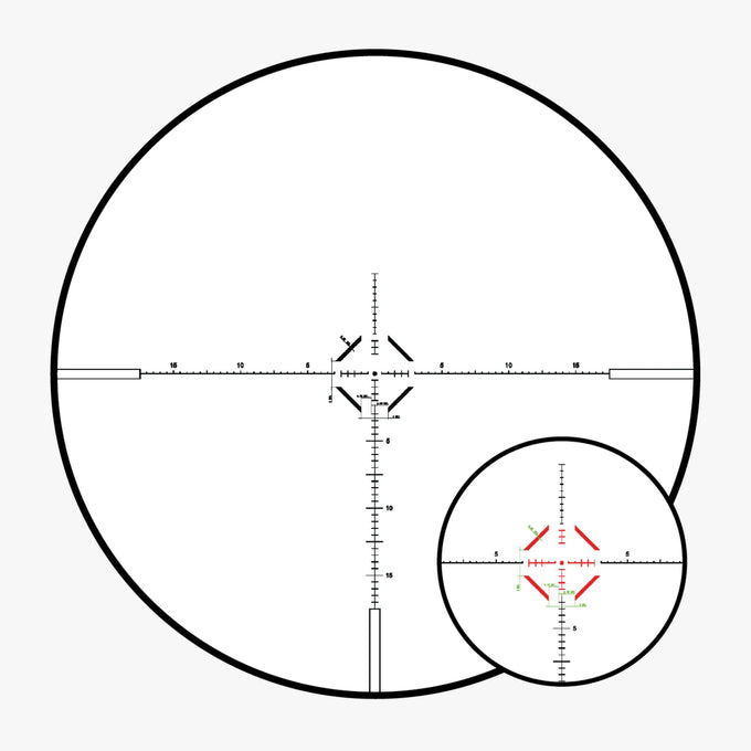 ORIGIN Rifle Scope 1-10x28 SFP MRAD