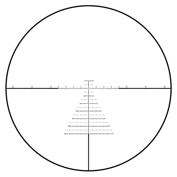 ORYX Rifle Scope 6-36x56 FFP MRAD - Midnight Black (PN-001)