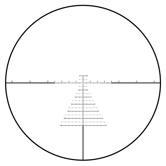 ORYX Rifle Scope 6-36x56 FFP MRAD - Midnight Black (PN-001)
