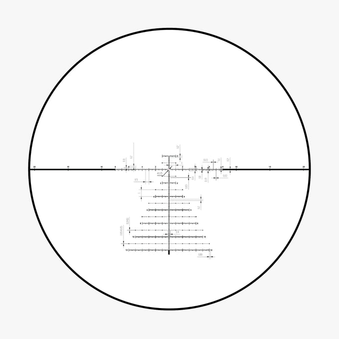 ORYX Rifle Scope 6-36x56 FFP MRAD - Burnt Bronze (DMNTR-001)