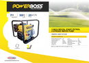 Powerboss 2" 50Mm Petrol Water Pump PBWP50-3
