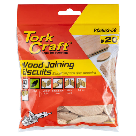 Image of a Tork Craft Biscuit Joining #20 50/pack