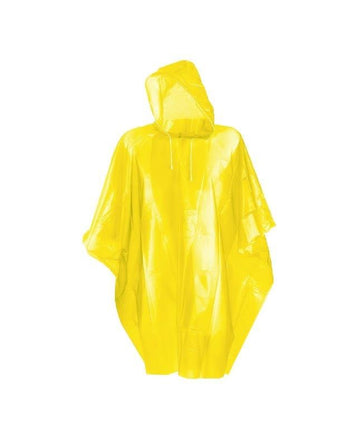 image of Seagull PEVA Adult Poncho 132cm x 200cm Yellow