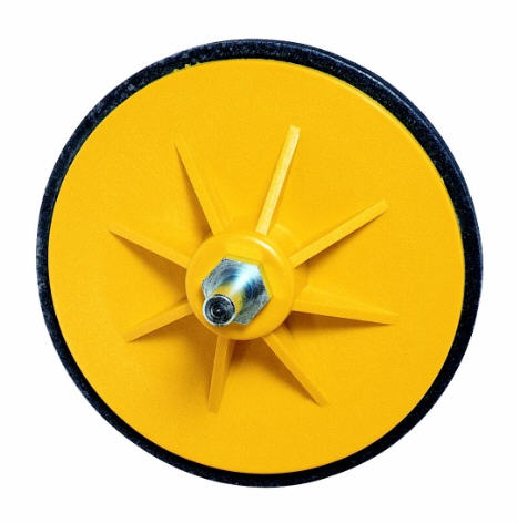 Image of a BACKING PAD HOOK & LOOP 115MM 14M + ARBOR