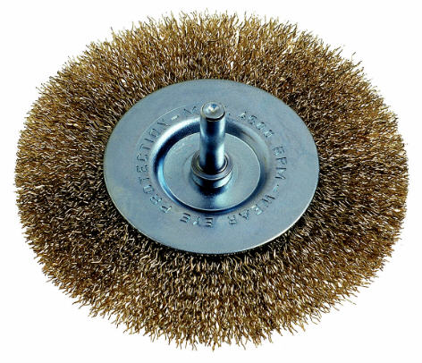 Image of a WIRE WHEEL BRUSH 75MM DBL.THIC