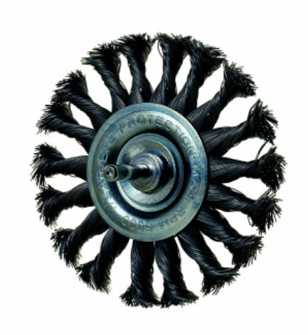 Image of a TWISTED WIRE WHEEL BRUSH 75MM