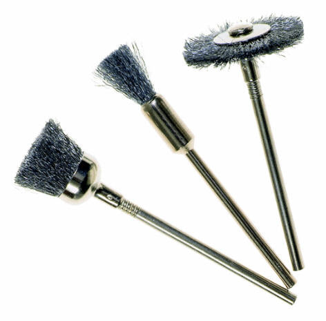 Image of a MINI WIRE BRUSH SET 3