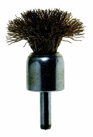 Image of a END WIRE BRUSH 30MM MUSHROOM