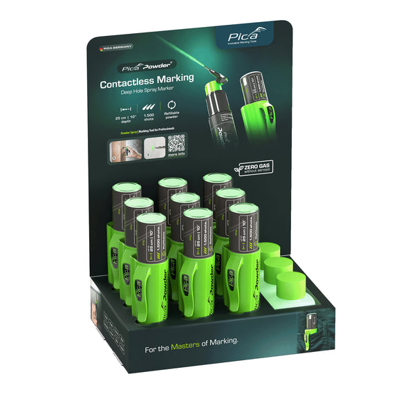 Image of a PICA POWDER DISPLAY (9PC X MARKER, 3PC POWDER REFILL)
