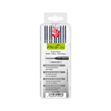 Image of a PICA DRY REFILLS 10PC GRAPHITE