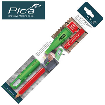 Image of a PICA POCKET WITH 1 CARPENTERS PENCIL 24MM IN BLISTER