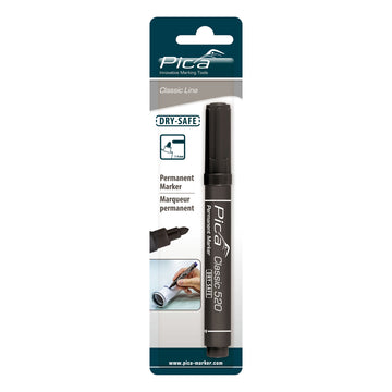 Image of a PERMANENT MARKER 1-4MM ROUND TIP BLACK BLISTER