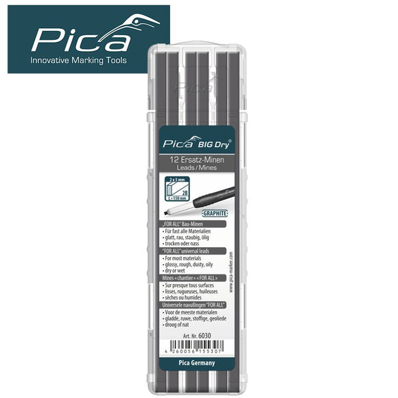 Image of a PICA BIG DRY REFILLS FOR ALL GRAPHITE 2B