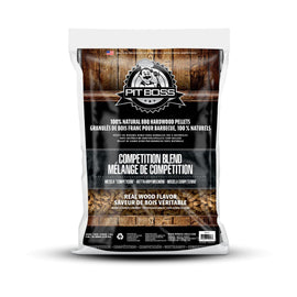 Image of a PITBOSS Competition Blend Hardwood BBQ/braai wood pellets 9kg 1