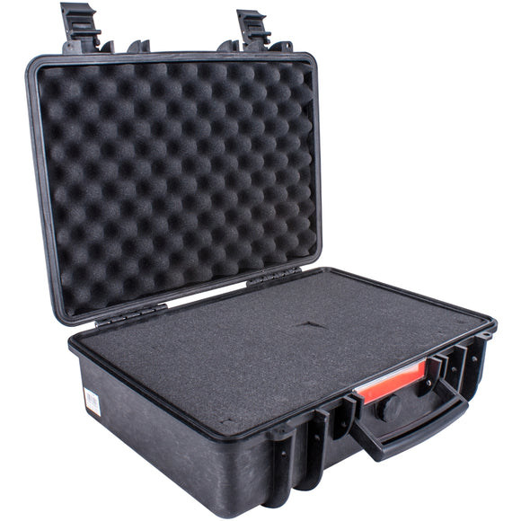 Image of a Tork Craft Hard Case 460x355x175mm Od With Foam Black Water & Dust Proof 433015