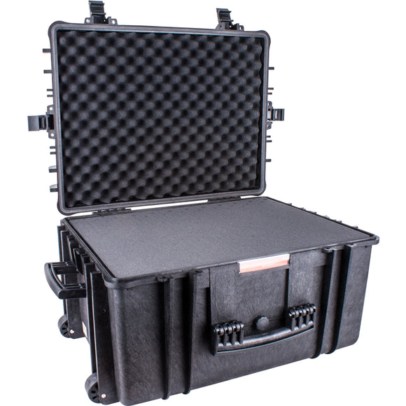 Image of a Tork Craft Hard Case 670x510x375mm Od With Foam Black Water & Dust Proof 584433