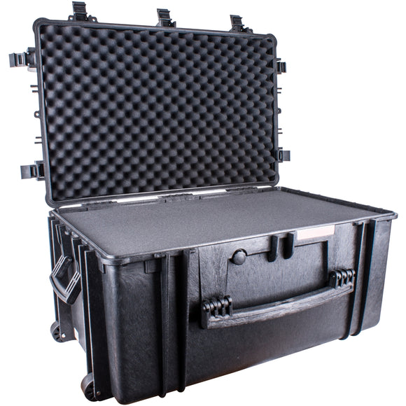Image of a Tork Craft Hard Case 865x565x430mm Od With Foam Black Water & Dust Proof 764840
