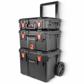 Image of a Tork Craft Plastic Tool Storage Station 3 Tier On Castors