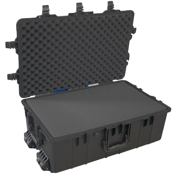 Image of a Tork Craft Plastic Case 797 X 518 X 313mm Od With Foam Black Case Water & Dust Proof